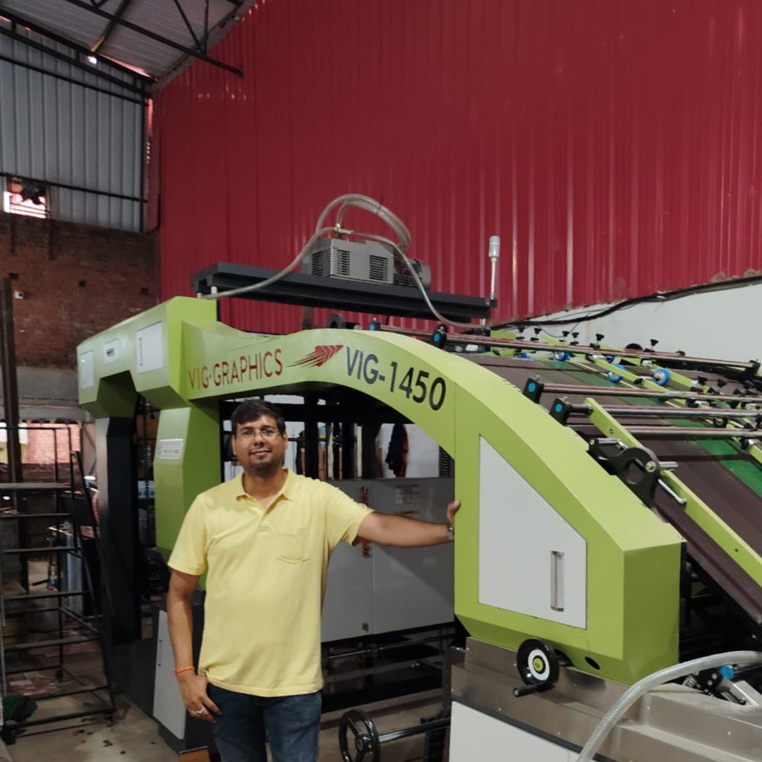 Read more about the article M/s D.K. Printers Embraces Innovation with New VIG 1450 3 PLY Flute Laminator Machine